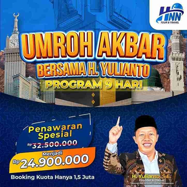 Promo Umroh 9 Hari 1X1 1