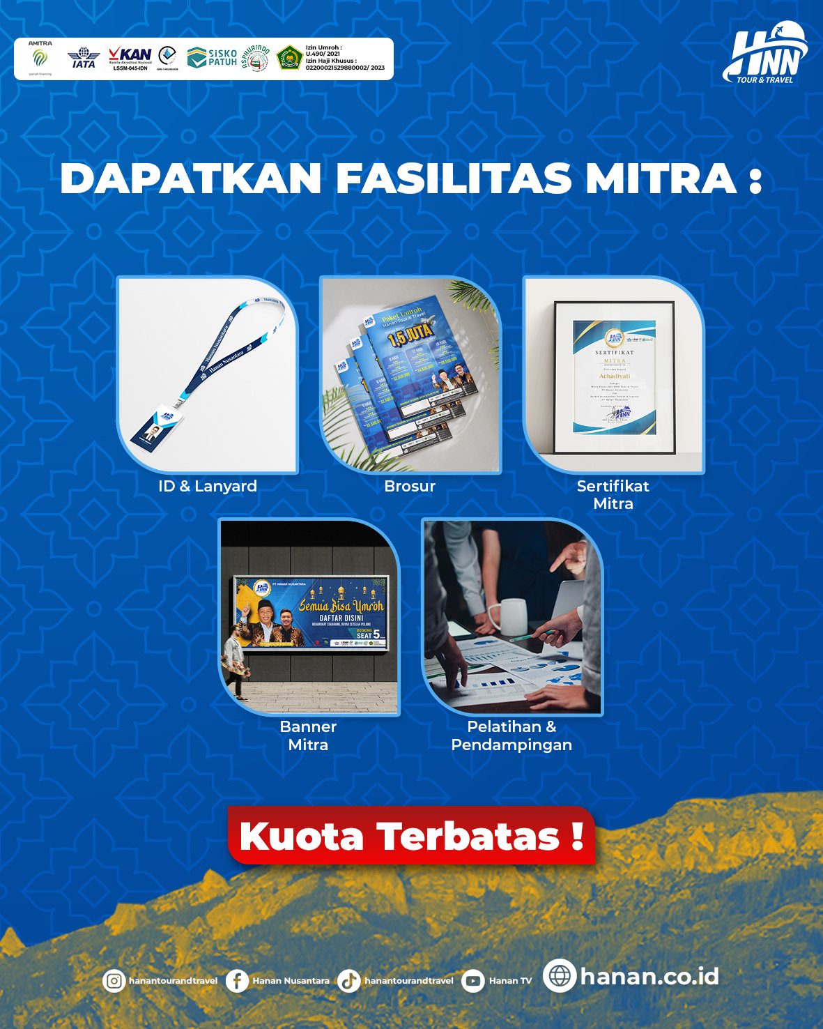 Daftar Mitra Umroh 2 Gratis 1 -